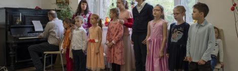Детский праздник состоялся в храме Живоначальной Троицы в Борисове.