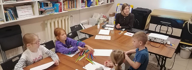 Занятие проекта «Россия без сквернословия» состоялось в Воскресной школе храма Живоначальной Троицы в Борисове.